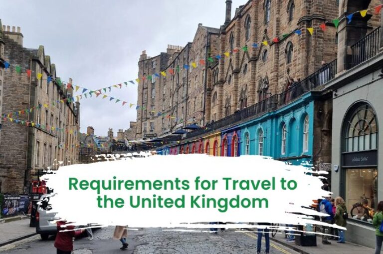 Requirements for Travel to the United Kingdom